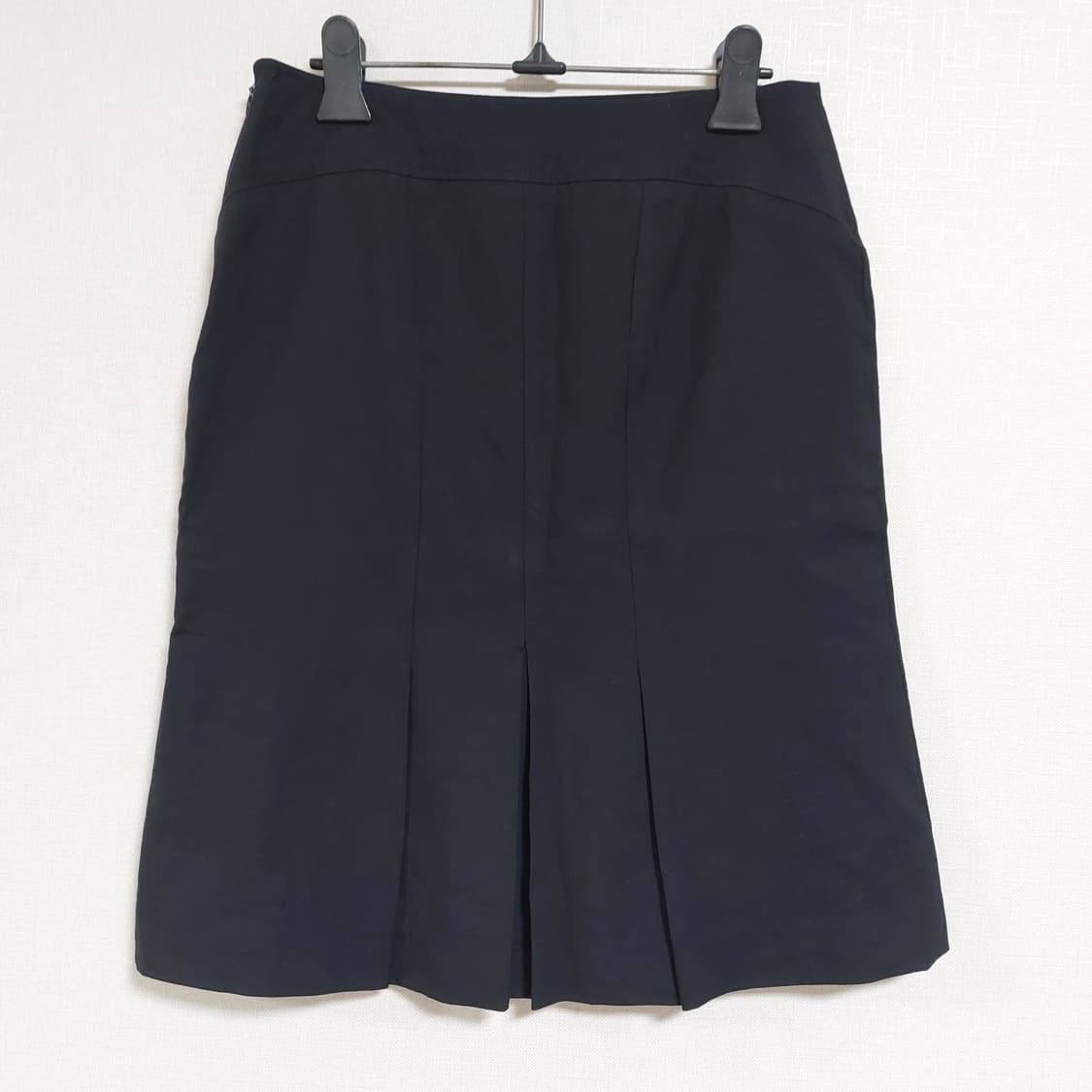 Lesouk 울 미디 플리츠 스커트 상품이미지2