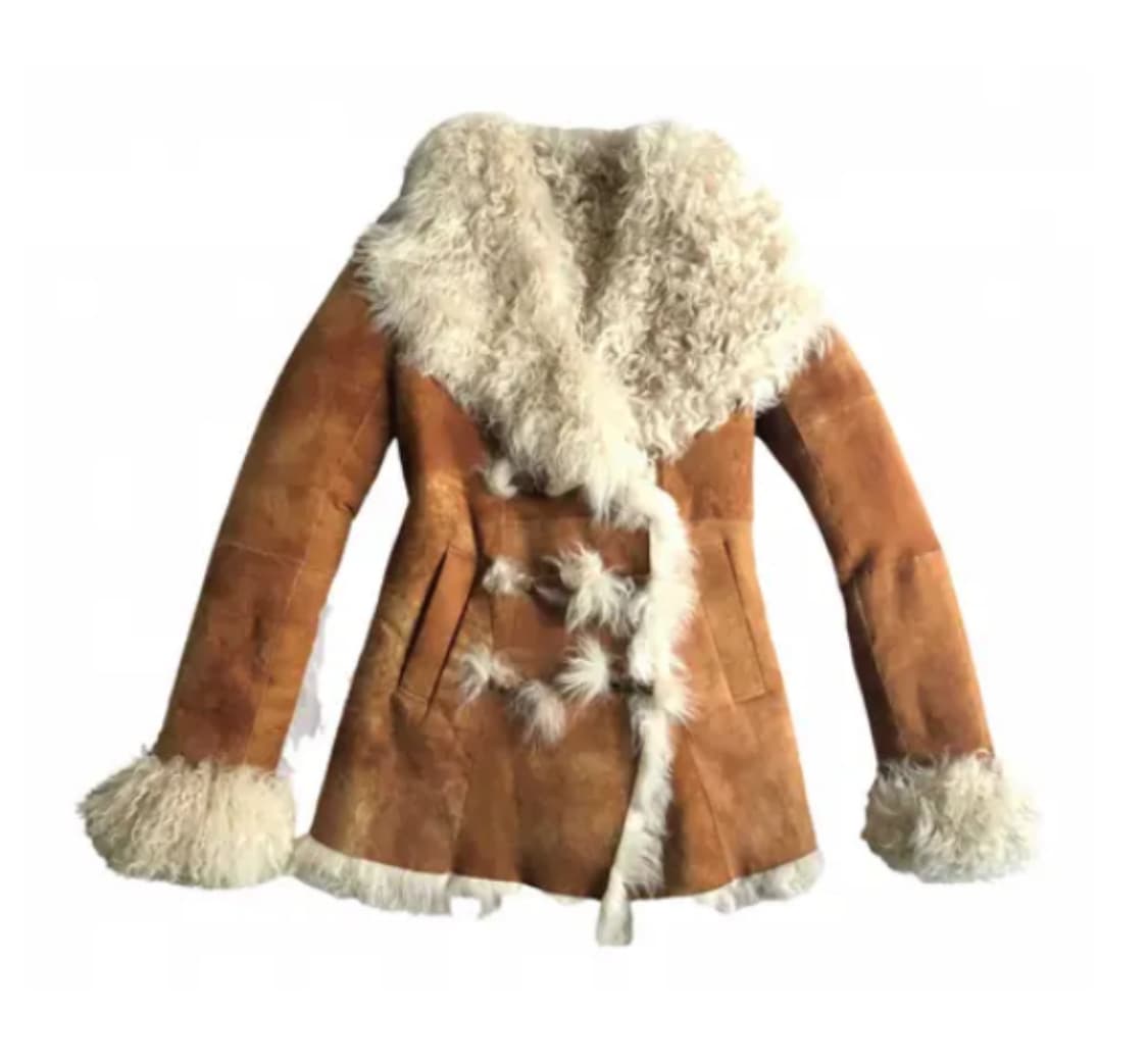 비비안웨스트우드 레드라벨 스웨이드 무스탕 코트 갸루템 빈티지 모리걸 상품이미지1