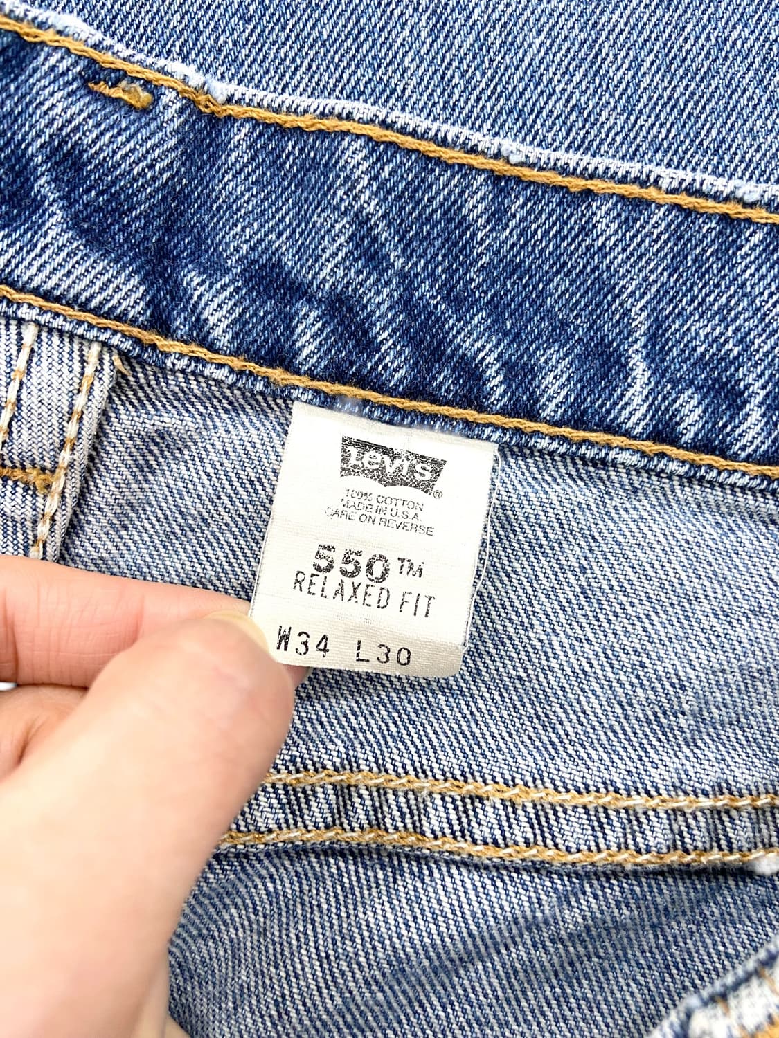 90's 리바이스 550 오렌지탭 [047] 상품이미지9