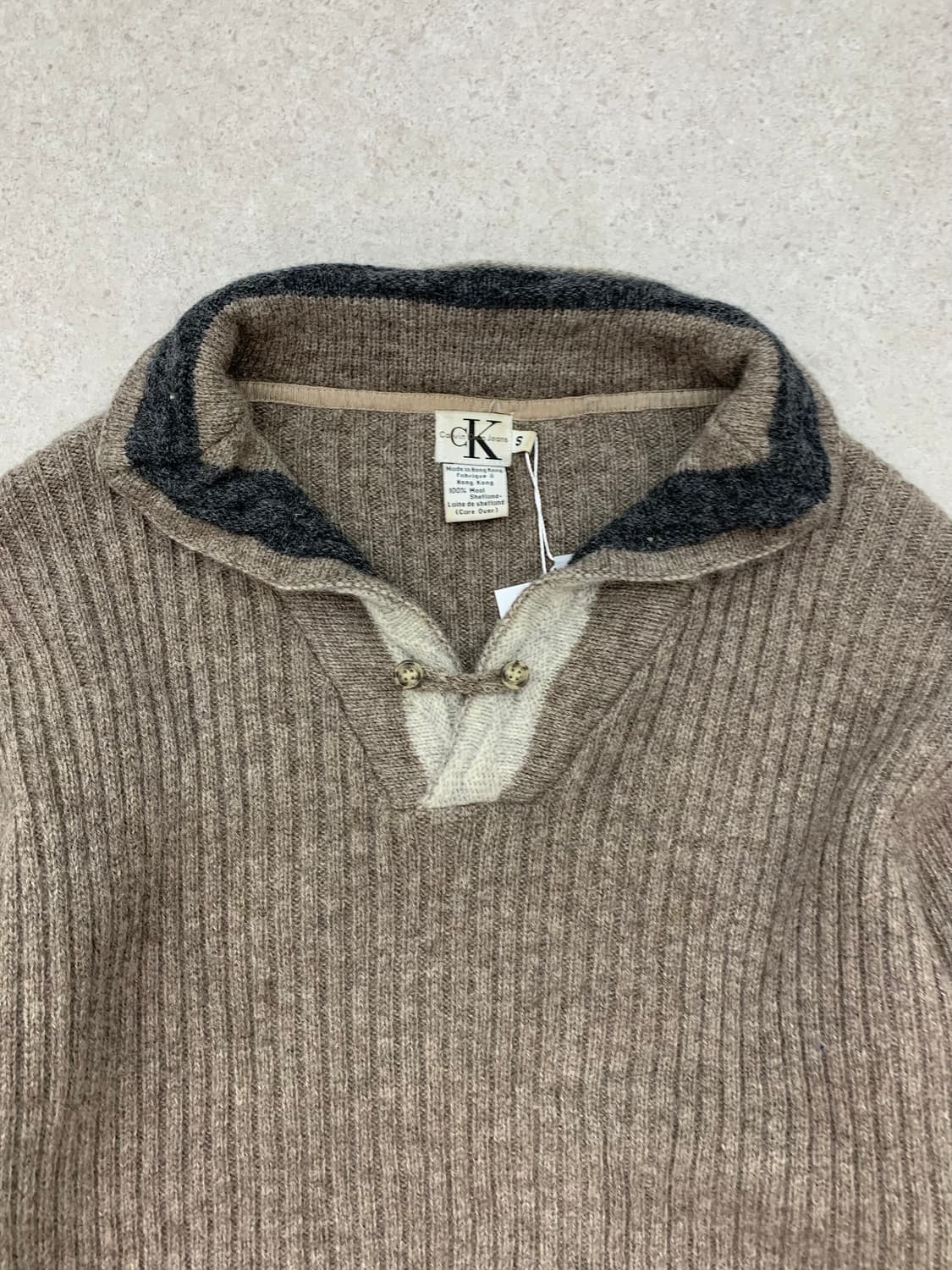 Calvinklein 켈빈클라인 울 니트 상품이미지2