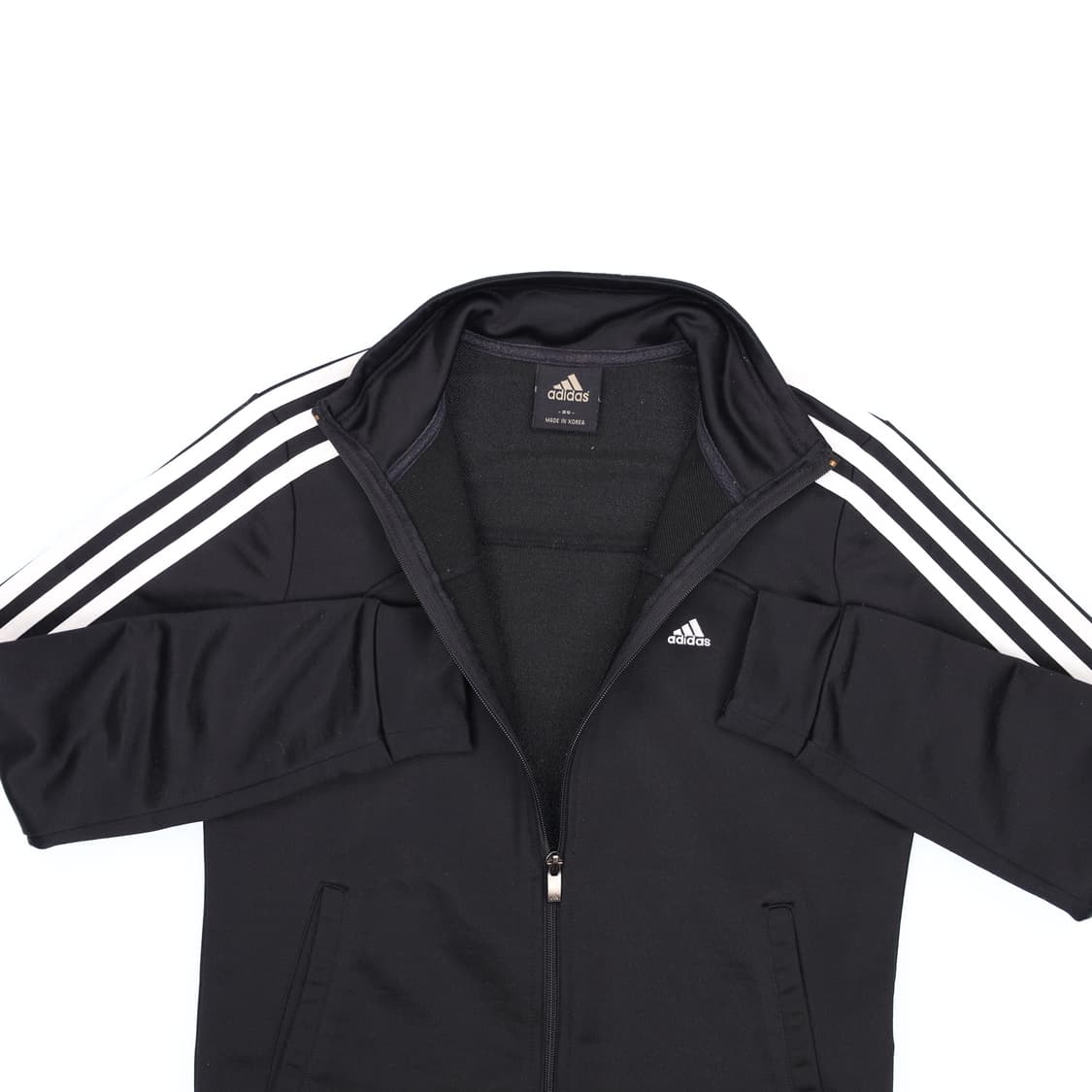 [85] 아디다스 검흰 여성 삼선 트랙탑 집업 져지 자켓 N6939 상품이미지4