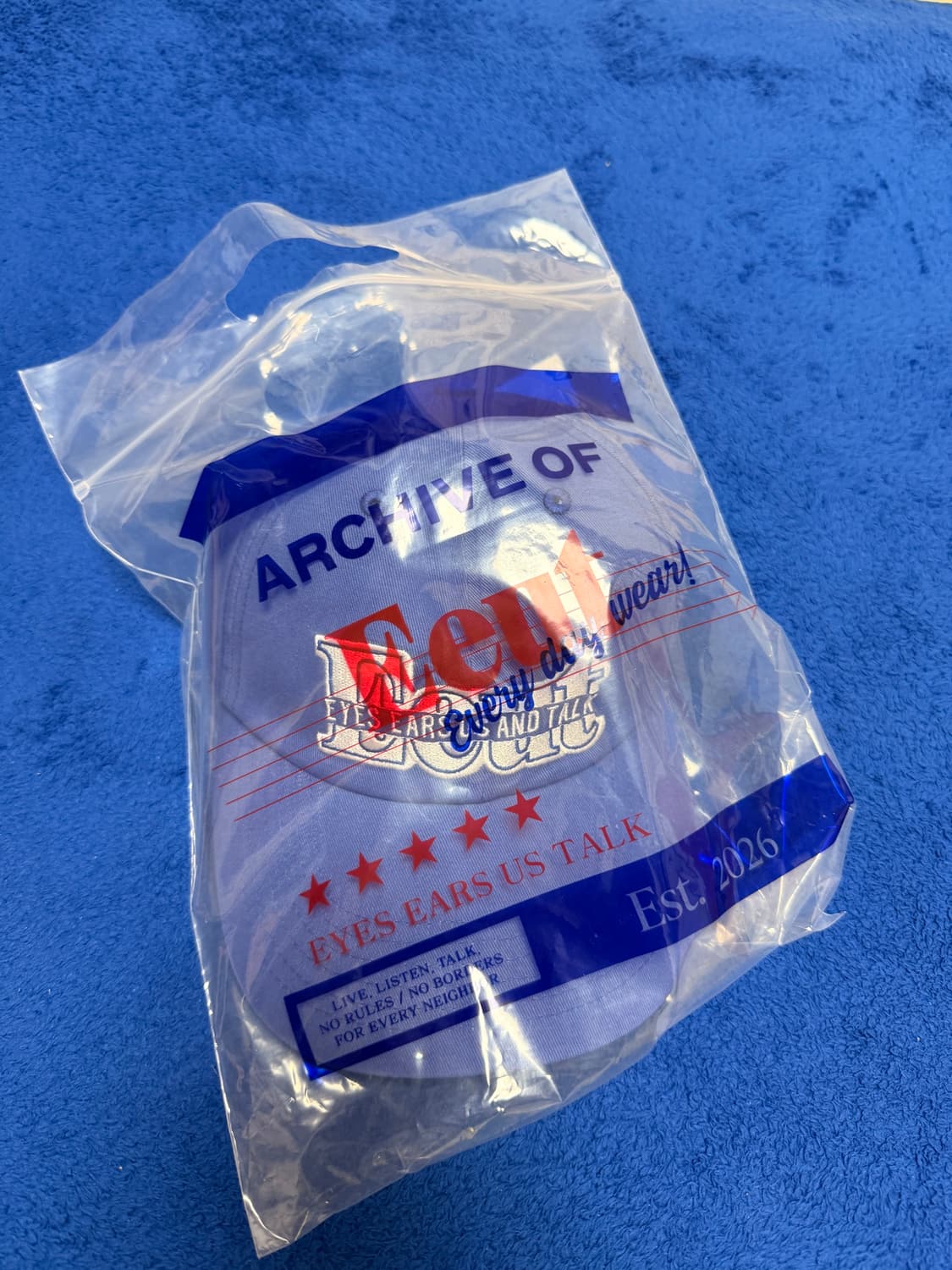 이우트 볼캡 새상품 상품이미지3