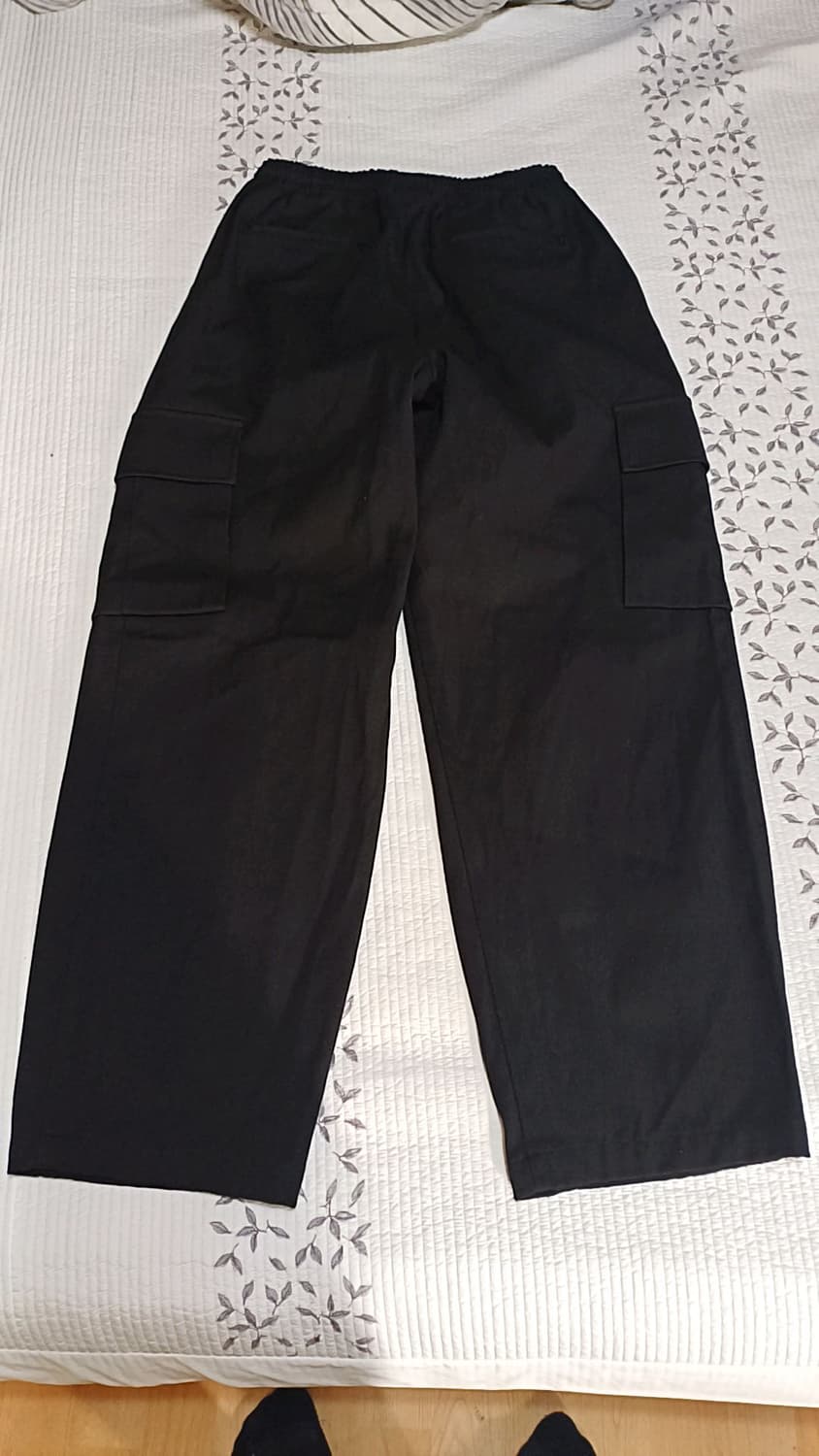 세븐셀라 미사용 세미벌룬카고팬츠 32인치 기장105 상품이미지7