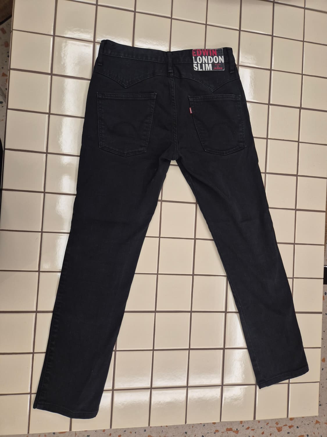 에드윈(Edwin) 런던 슬림(London Slim) 모델 블랙데님 상품이미지4