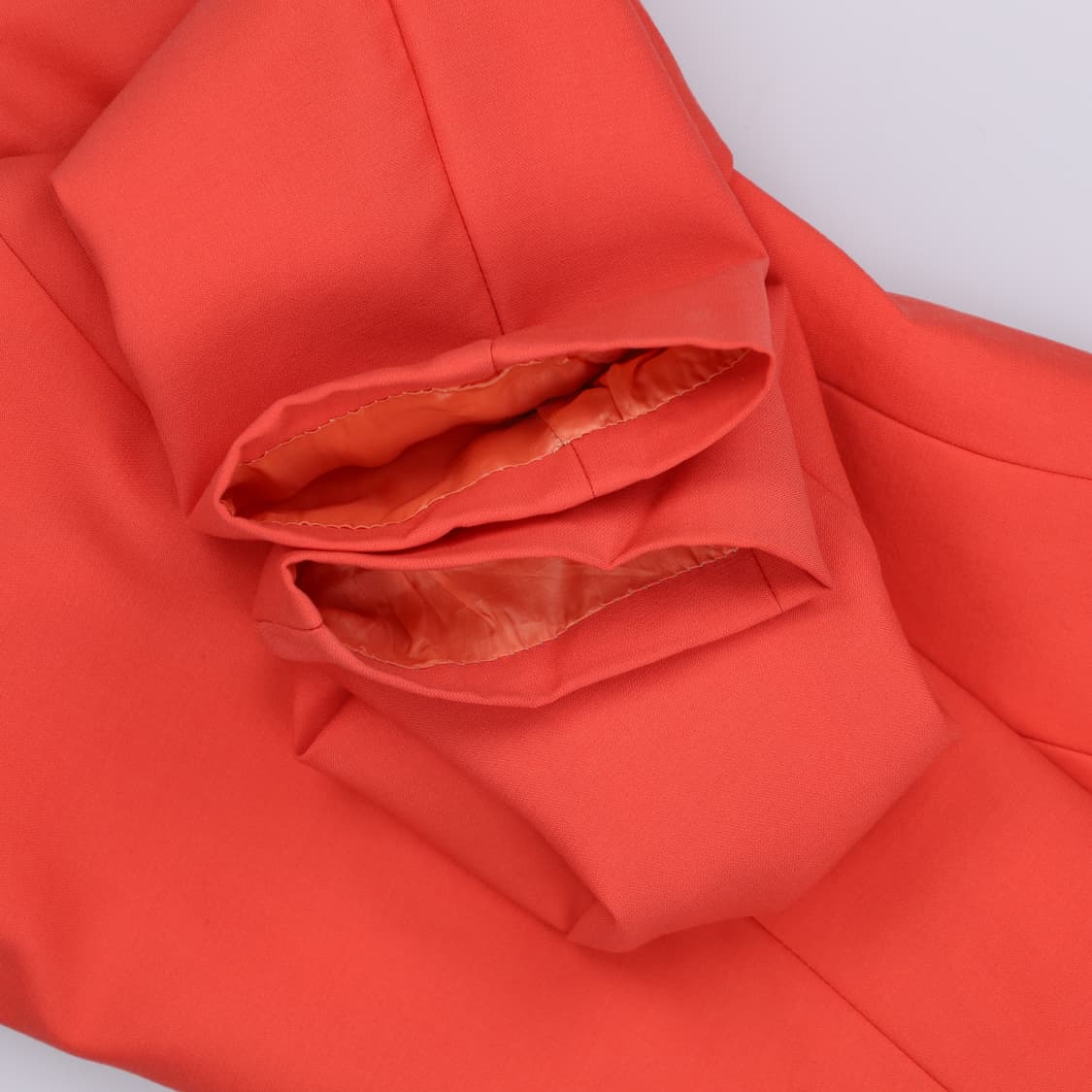 IT42 발렌티노 빈티지 금장버튼 노카라 크롭 자켓 4210 상품이미지4