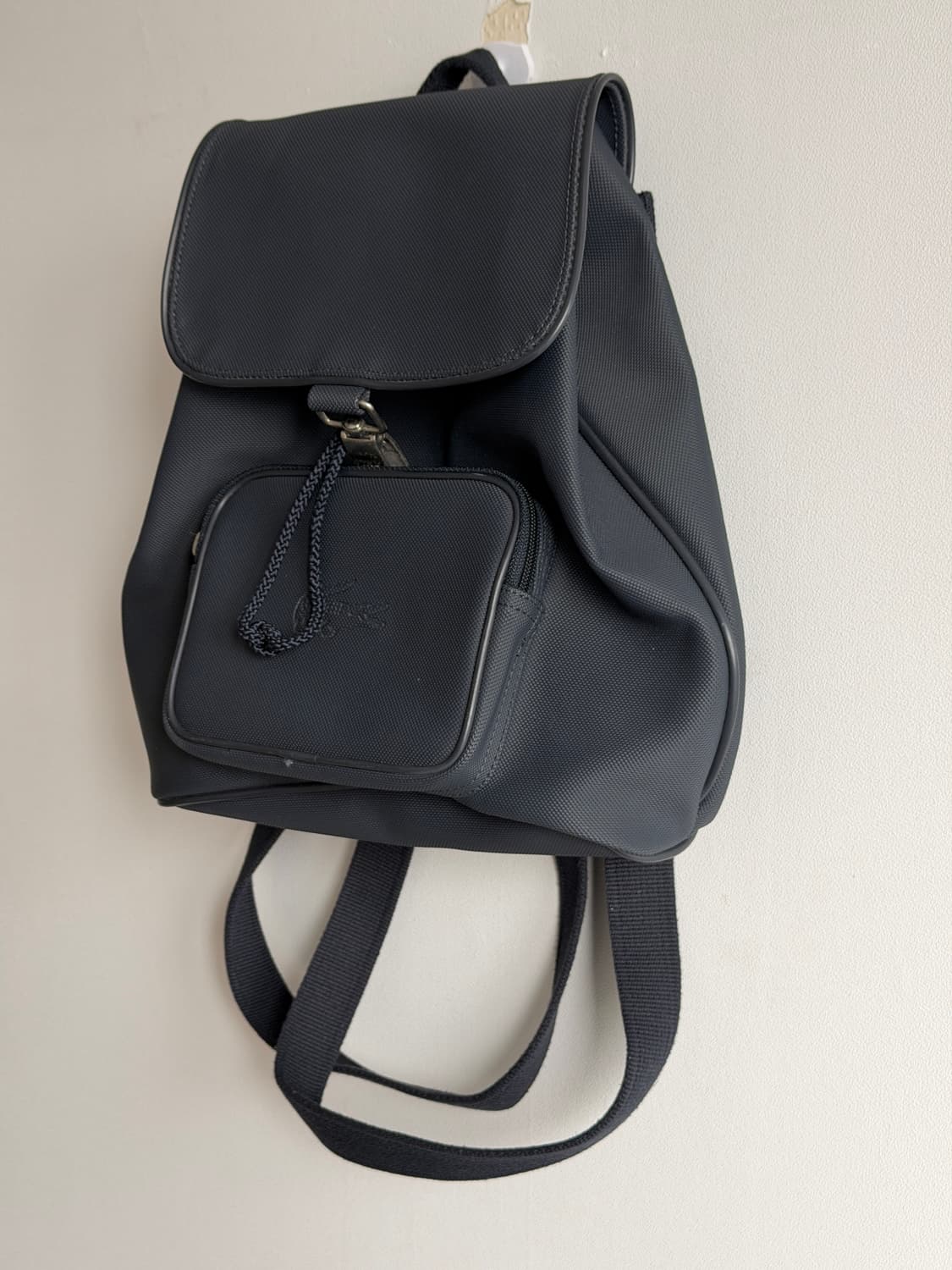 [lacoste] 라코스테 빈티지 레더 백팩 상품이미지5