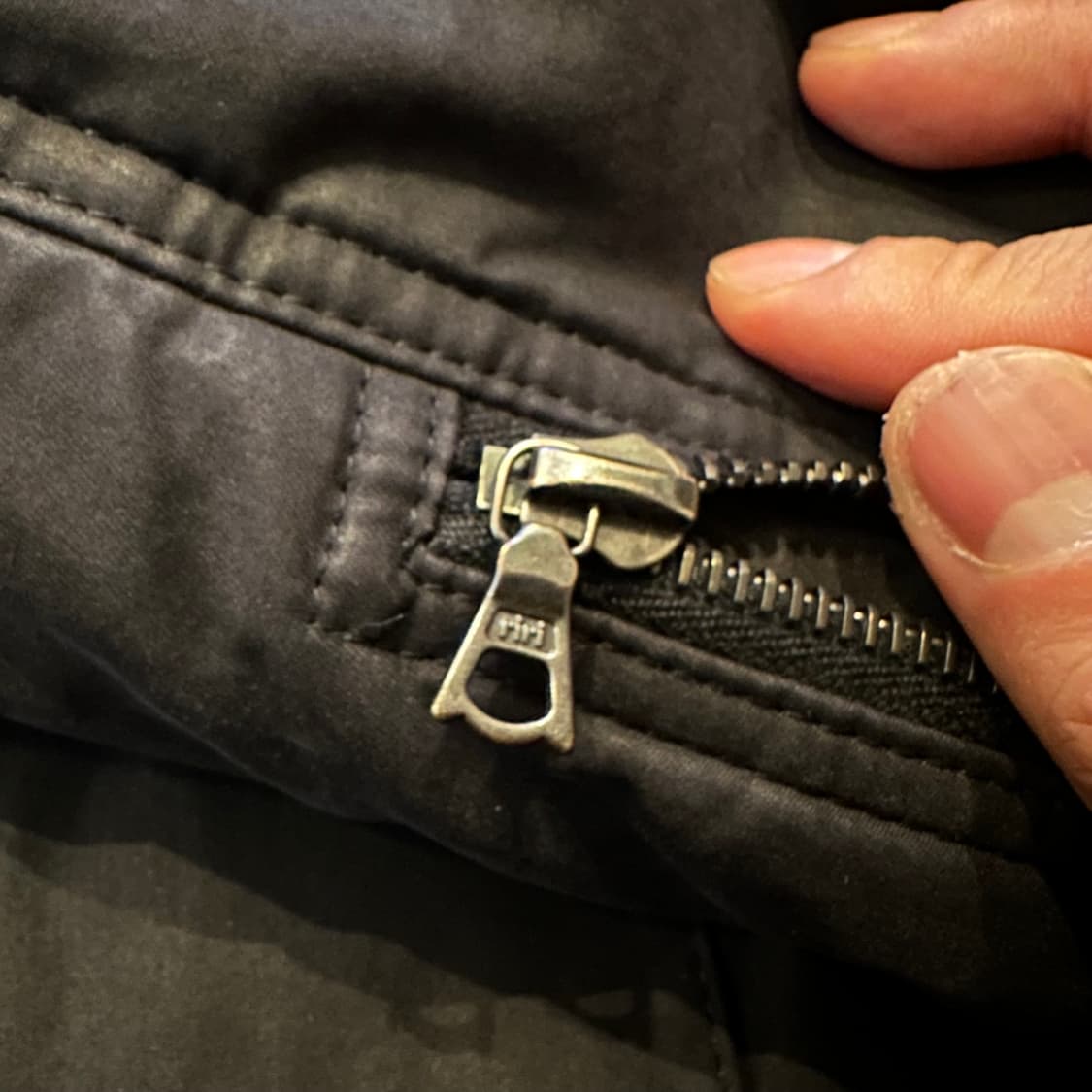 00s 아페쎄 패딩 왁스 자켓 상품이미지4