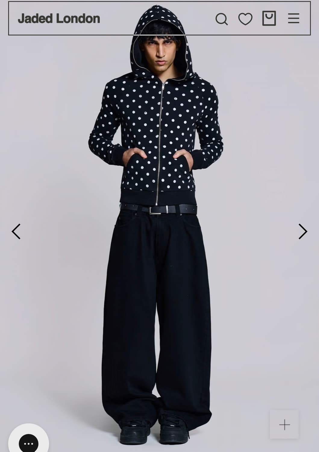 제이디드런던 polkadot hoodie 상품이미지1