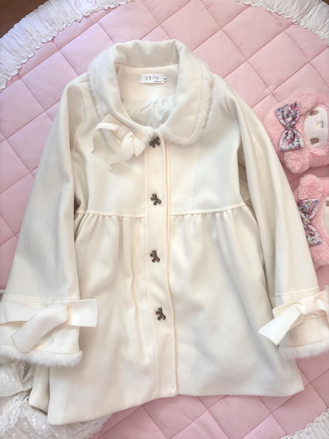 라떼갸루 히메갸루 중브 로리타 리본 원피스 코트 리즈리사 엑시즈팜 잉그니 상품이미지1