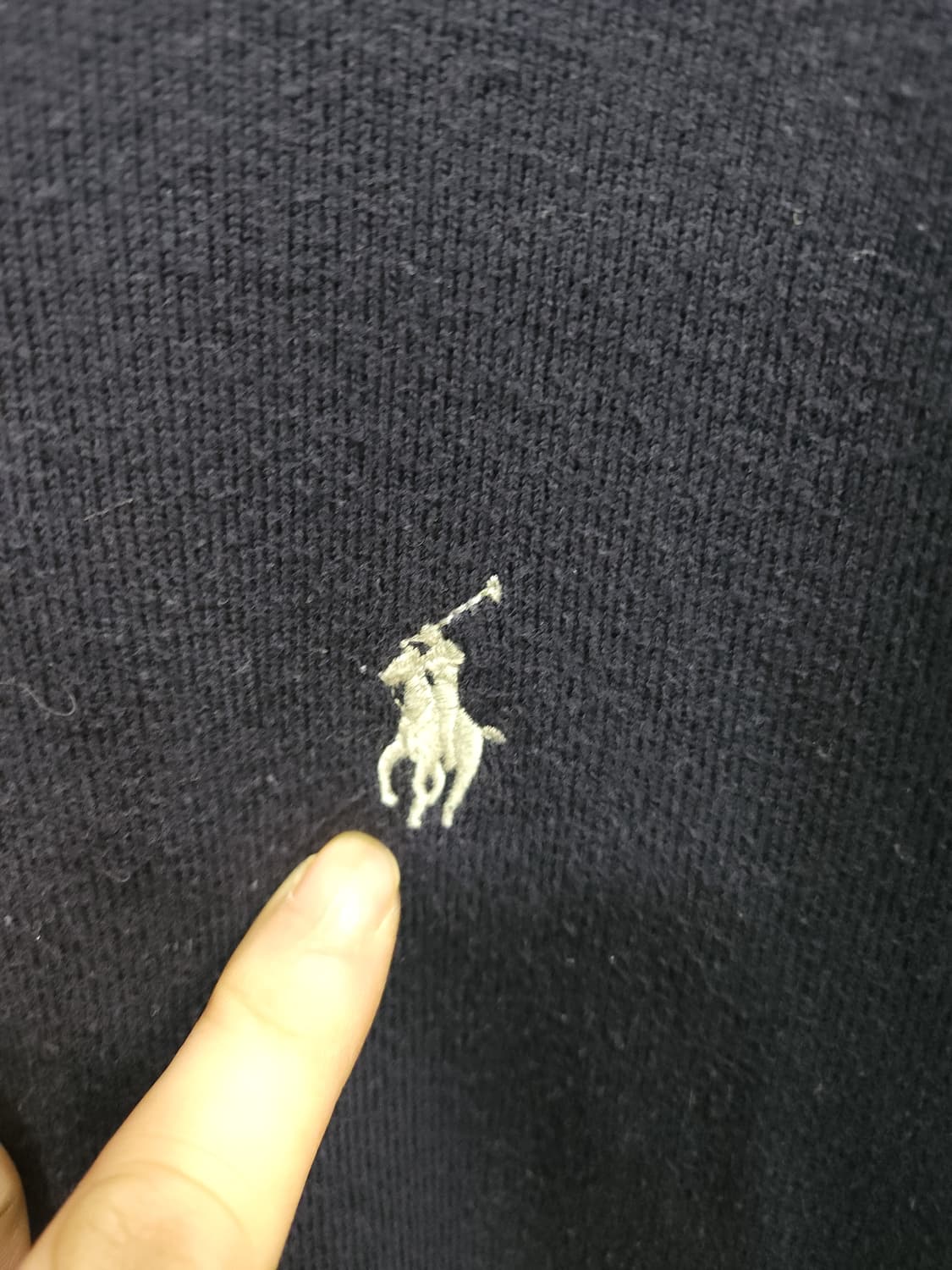 폴로 랄프로렌 00s 스판 코튼 집업자켓 상품이미지3