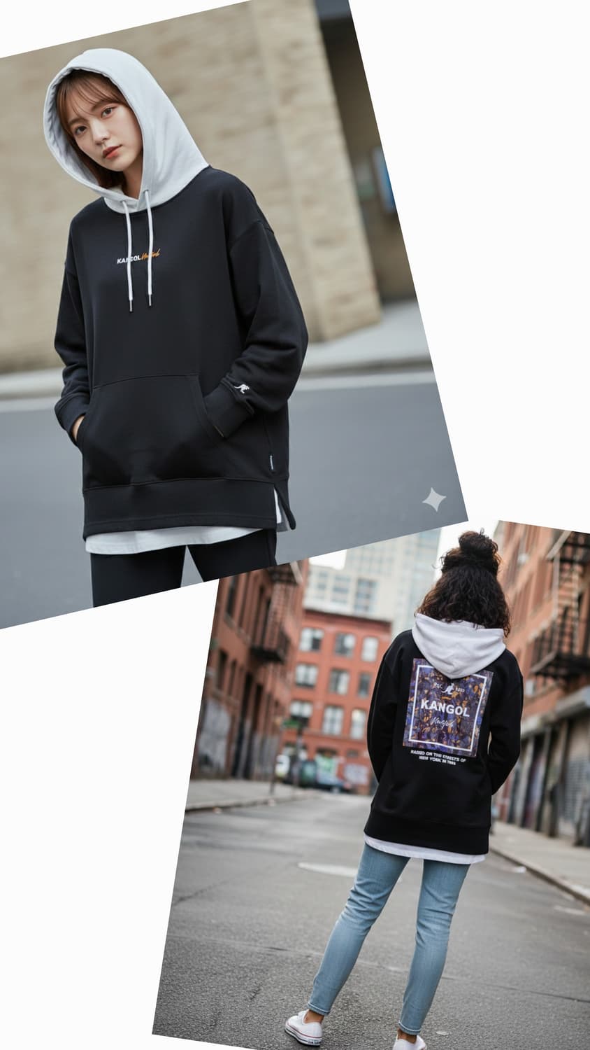 Kangol 캉골 후드티 S 상품이미지2