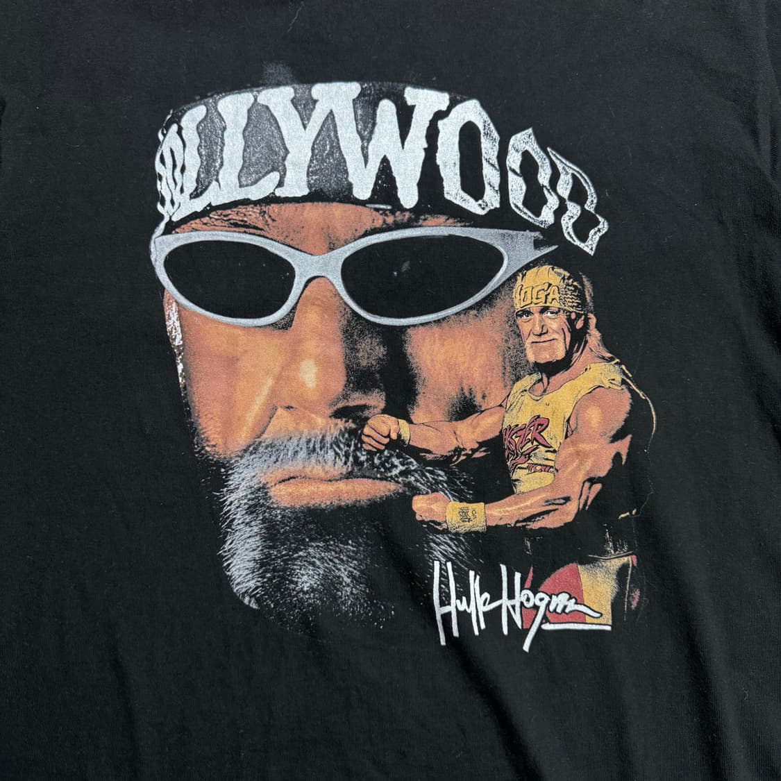 주인장최애 헐크호건 앞뒤 프린팅 티셔츠 상품이미지2