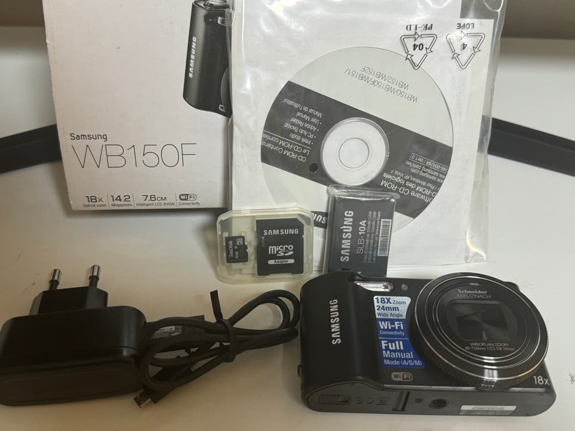 (풀박스) SAMSUNG 삼성 WB150F 디지털카메라 상품이미지1