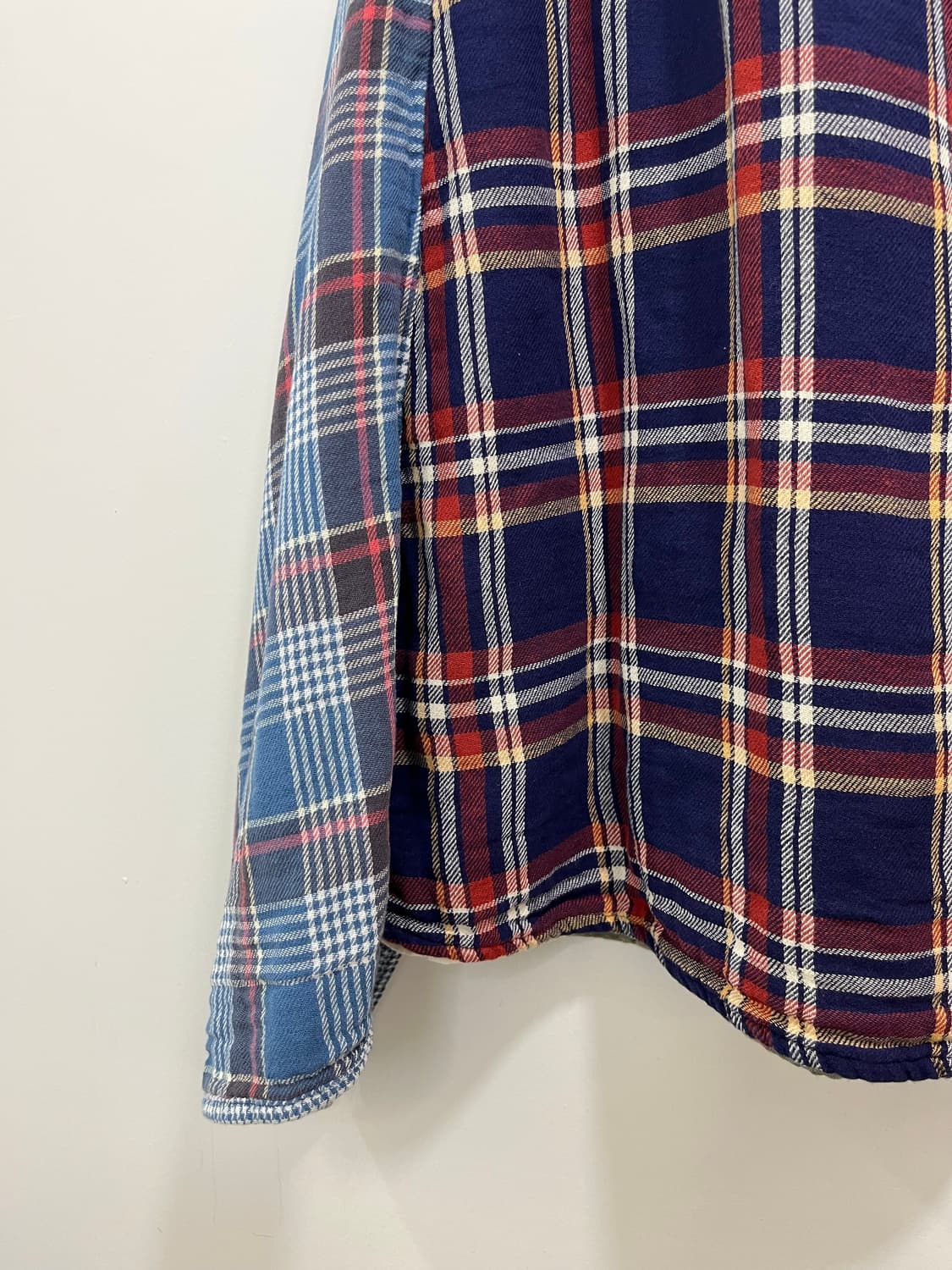 일본 빈티지 모리걸 바선생 패치워크 레이어드  롱스커트  상품이미지7