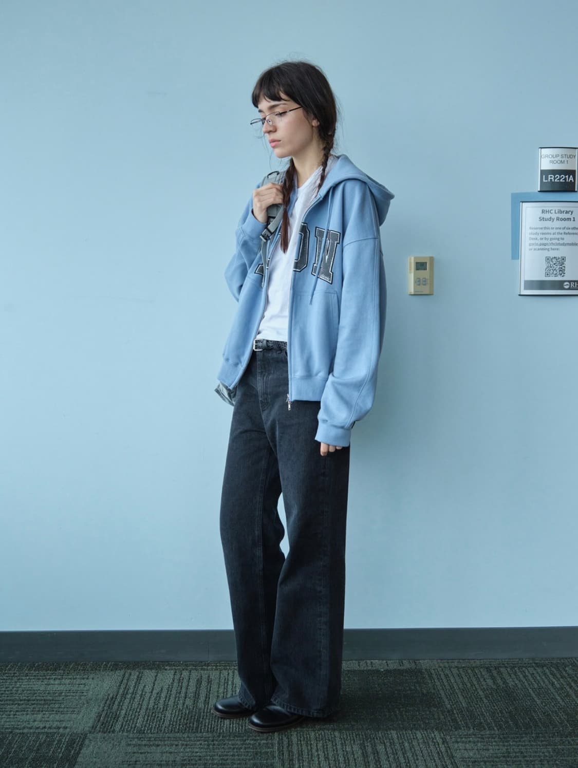 로우클래식 Low Soft Sweat Zip-Up Hoodie 상품이미지2