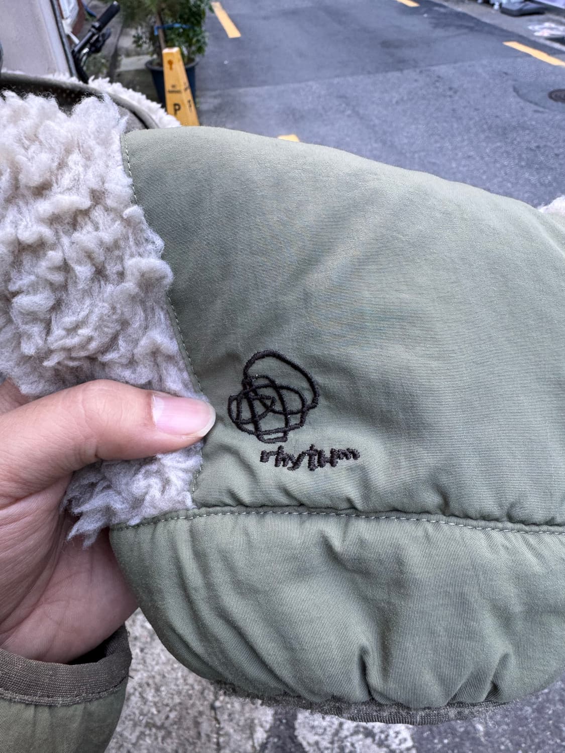 파타고니아 리듬 플리스 후디 XL 상품이미지4