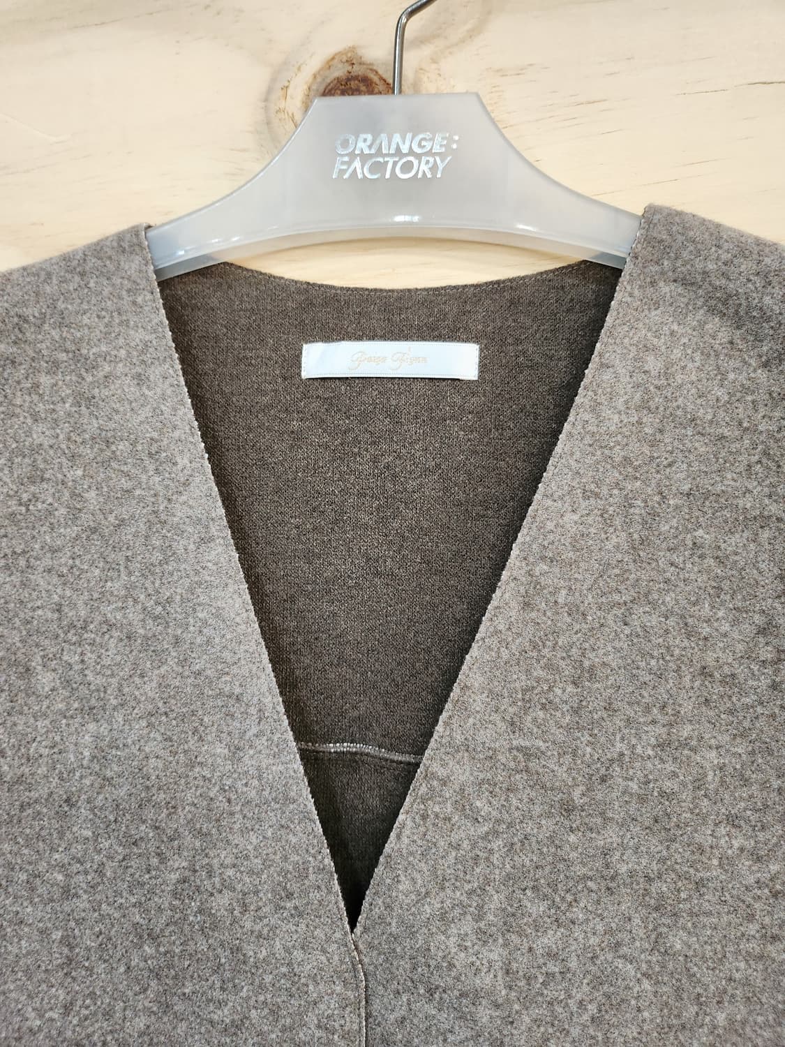 538) 여성 브이넥 트임베스트 상품이미지4