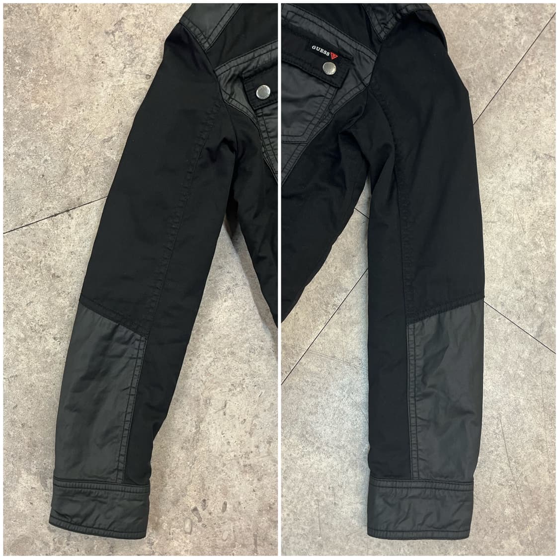 게스 버튼 자켓 블랙 S #csz2657 상품이미지7