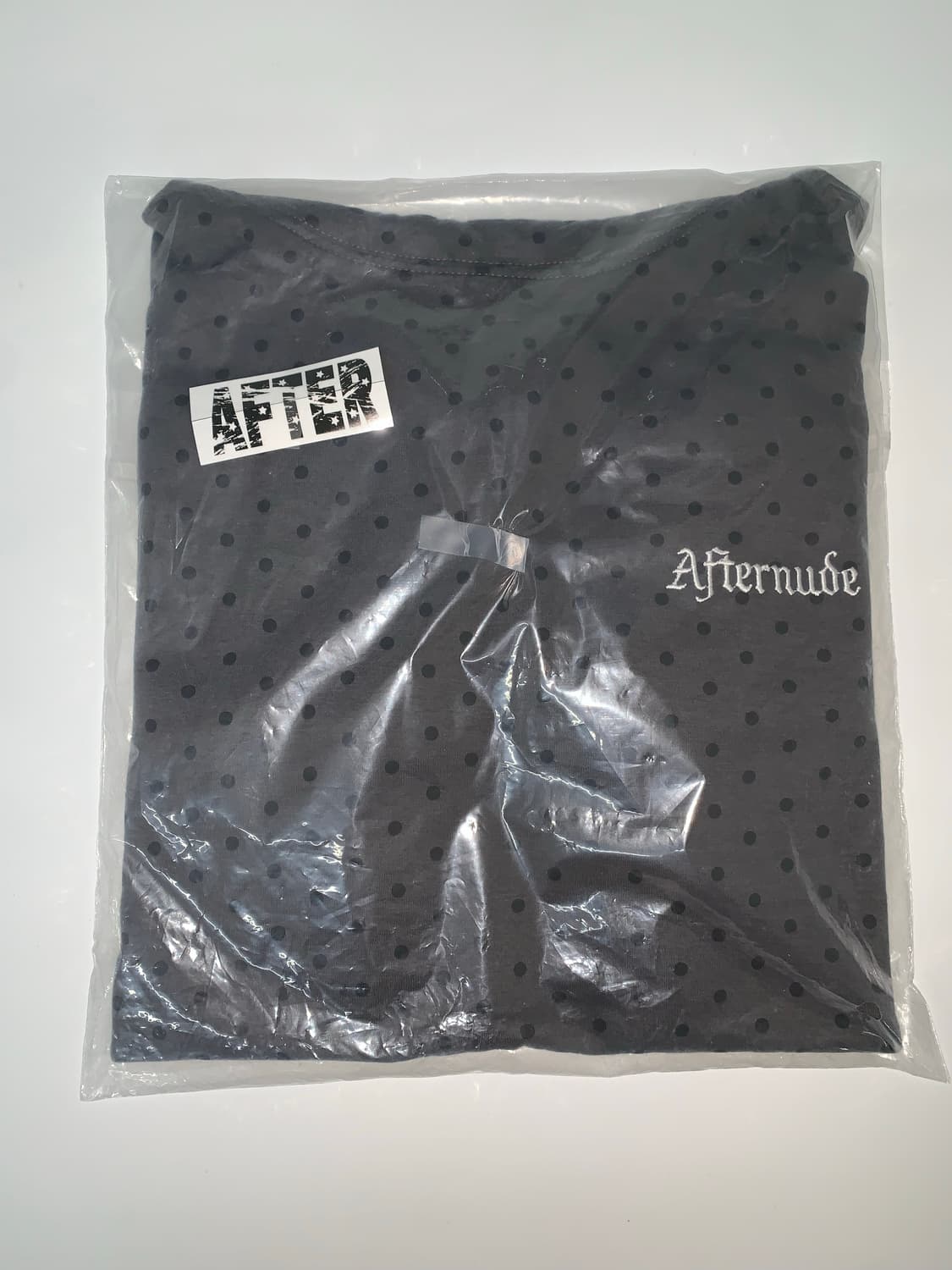 POLKA DOT HOODIE (CHARCOAL) 상품이미지3