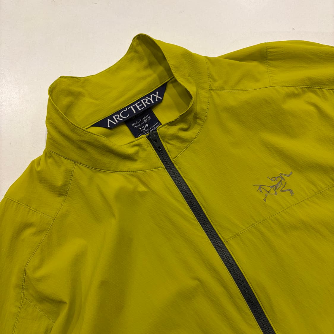 [S] 아크테릭스 인센도 연두 바람막이 자켓 B312 상품이미지3