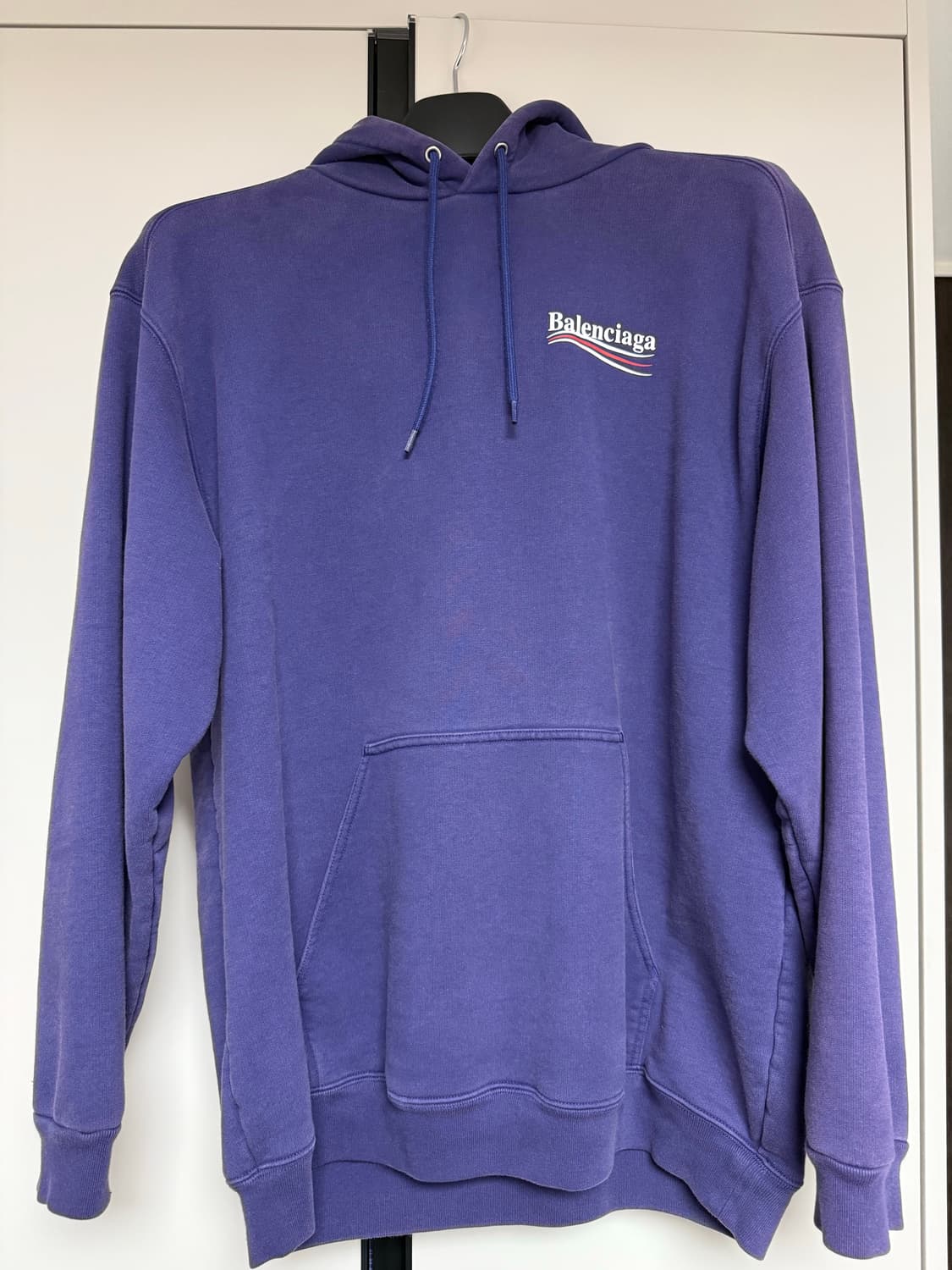 발렌시아가 웨이브로고 후드 105 상품이미지1