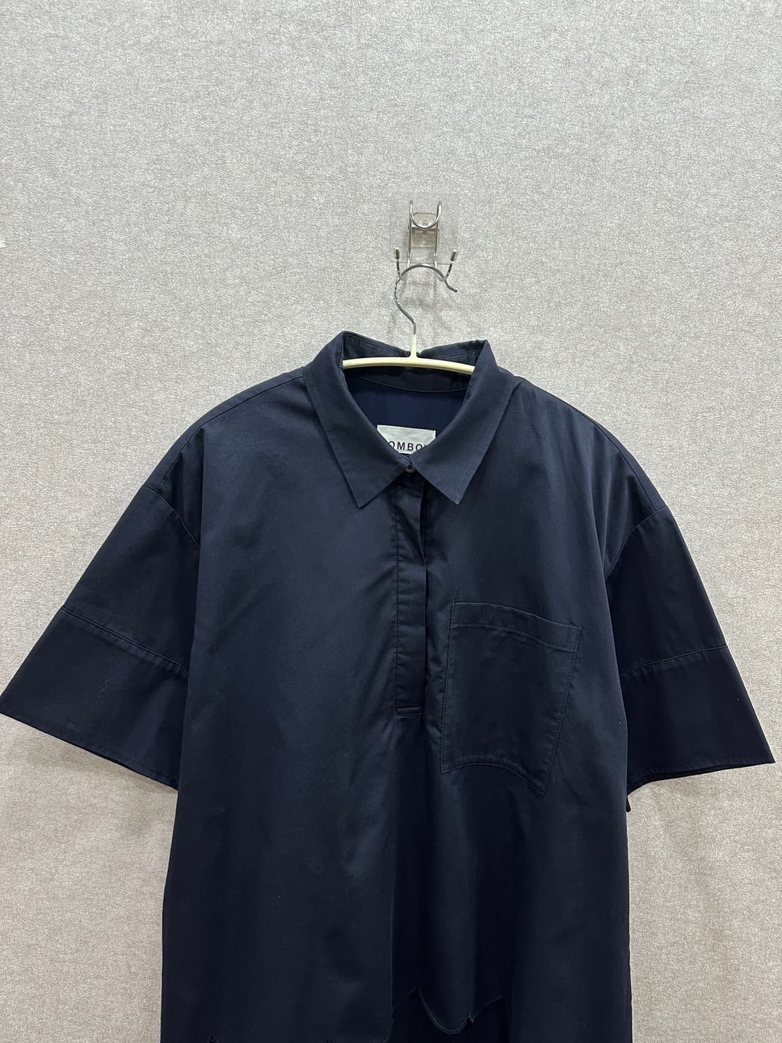 톰보이 웨이브 레이어드 원피스 상품이미지4