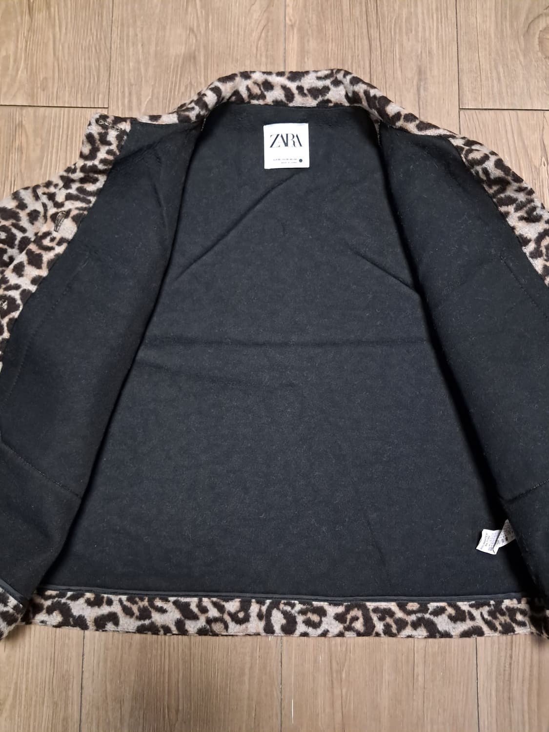 자라 레오파드 자켓 XS(S) 상품이미지7