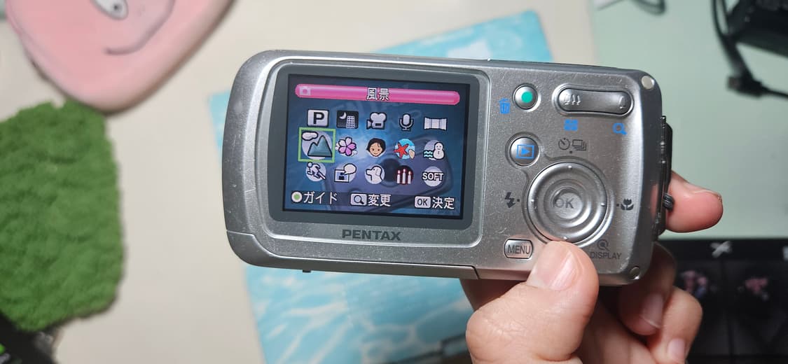 [소프트 포커스, 풀박스] 펜탁스 Optio WP 방수 디카 상품이미지7