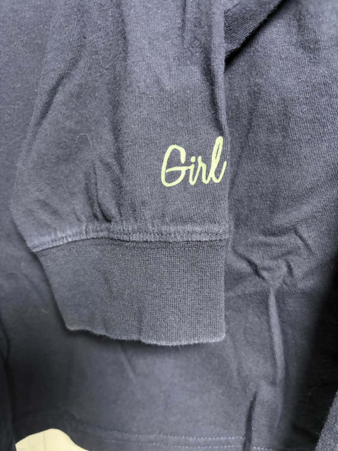 걸 스케이트보드 네이비 롱티셔츠 상품이미지4