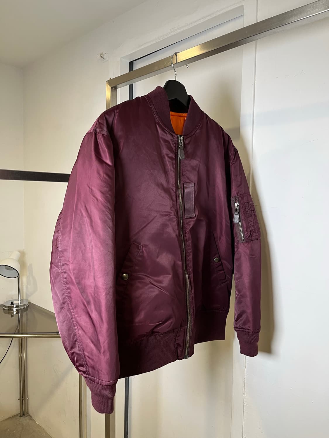 Nylon Ma-1 Type Bomber Jacket 상품이미지6