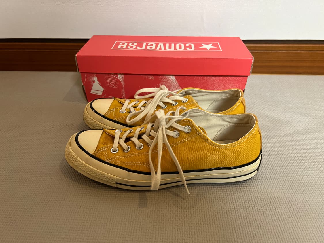 무료배송 - 컨버스 척테일러 1970s 캔버스 로우(선플라워) 270 상품이미지1