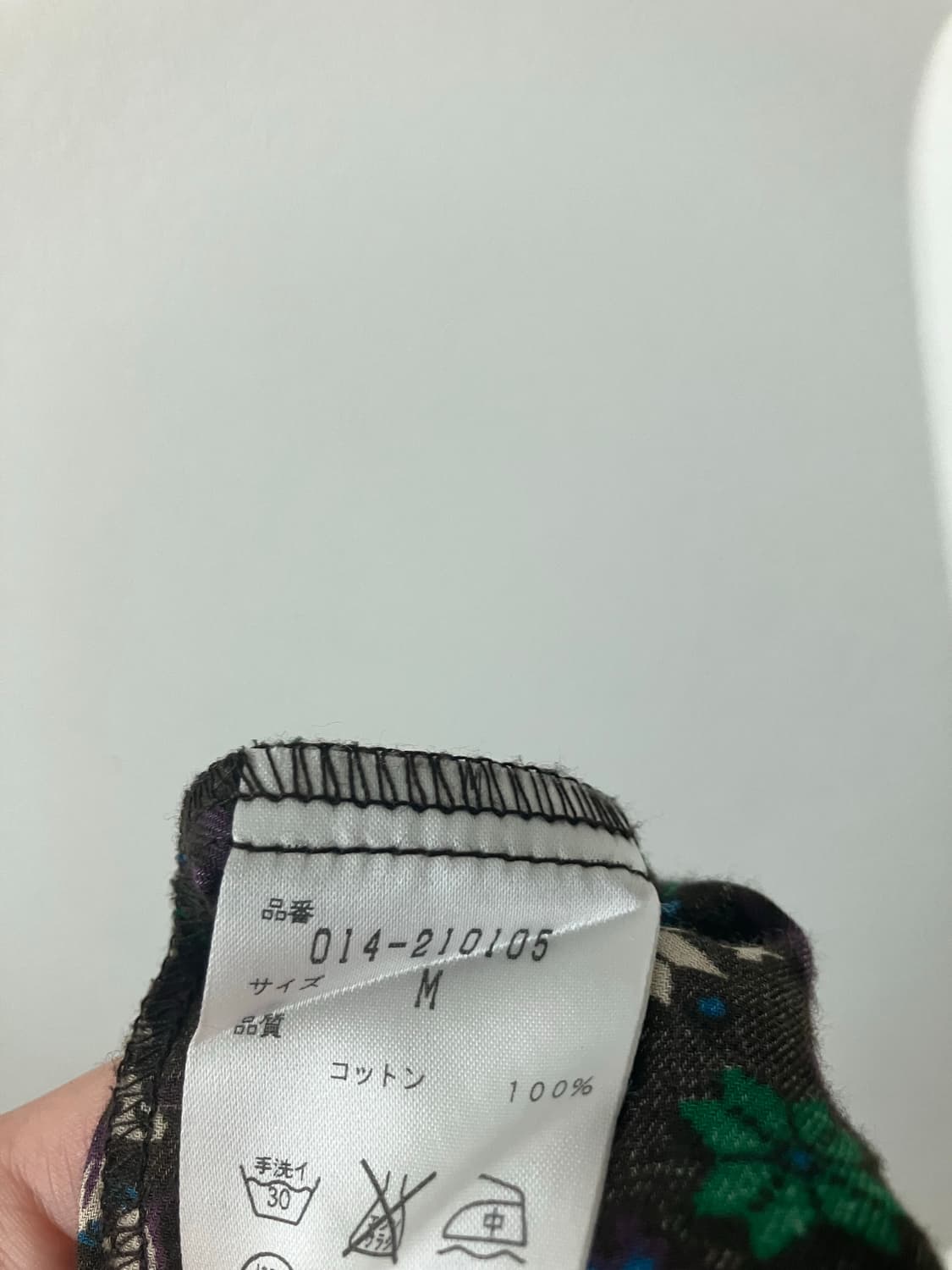 브라운 플라워 블라우스 모리걸 블라우스 상품이미지7