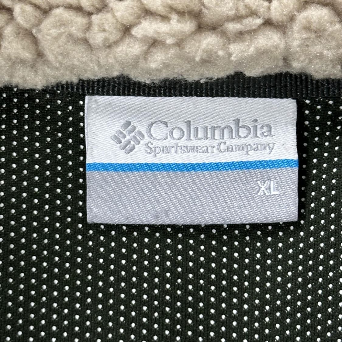 컬럼비아 쉐르파 아이보리 후리스 자켓 (XL) 상품이미지5