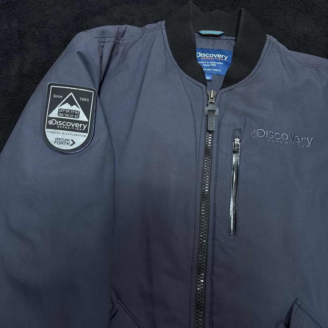 100 디스커버리 네이비 블루종 항공점퍼 상품이미지3