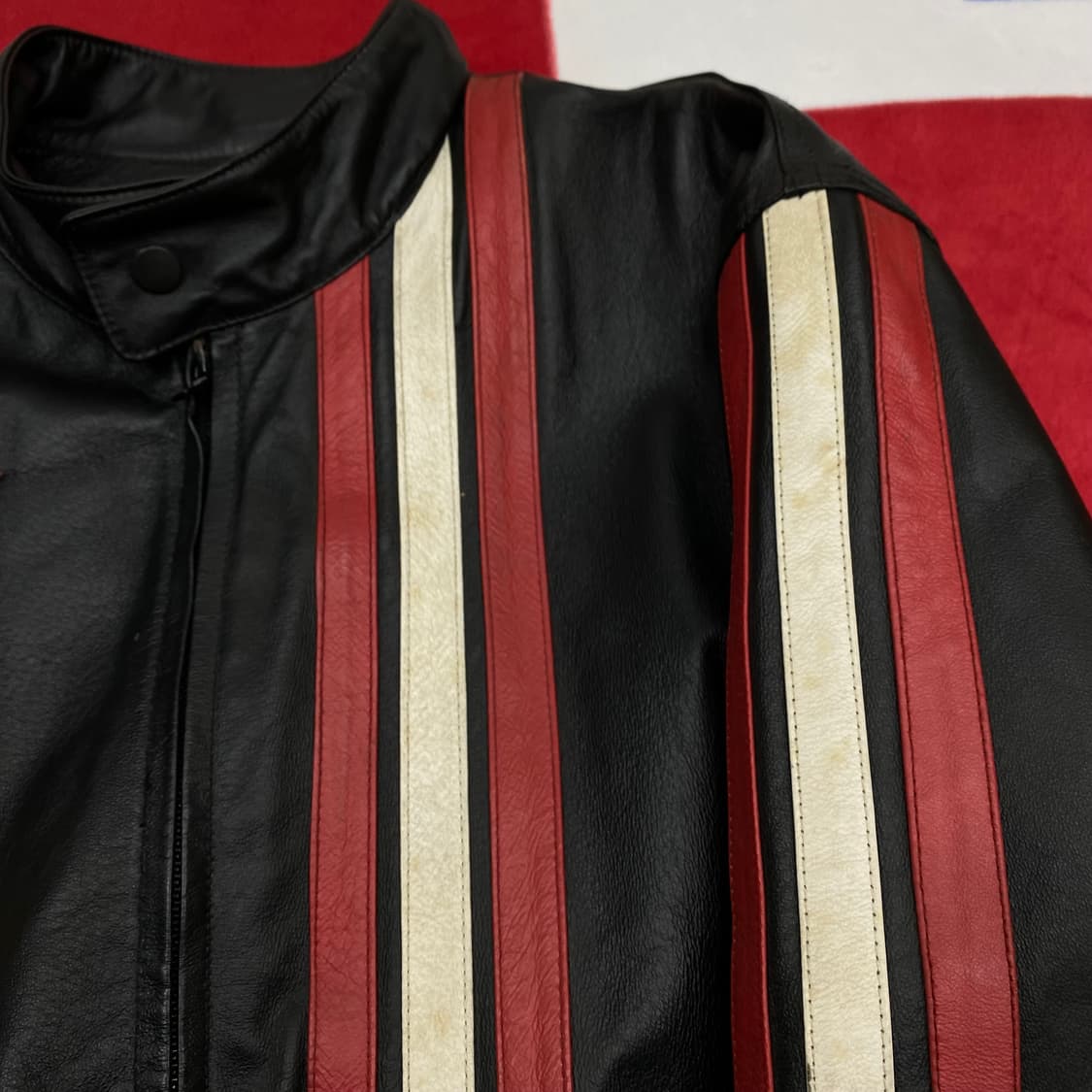 션 좀 엠아이케이 뉴욕 모터 레이싱자켓 XL 상품이미지3