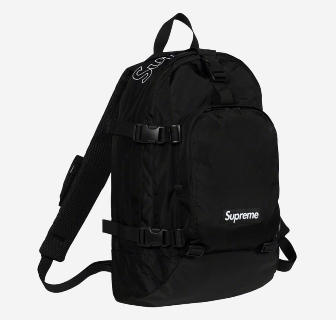 19fw Supreme 슈프림 백팩 가방 블랙 상품이미지2