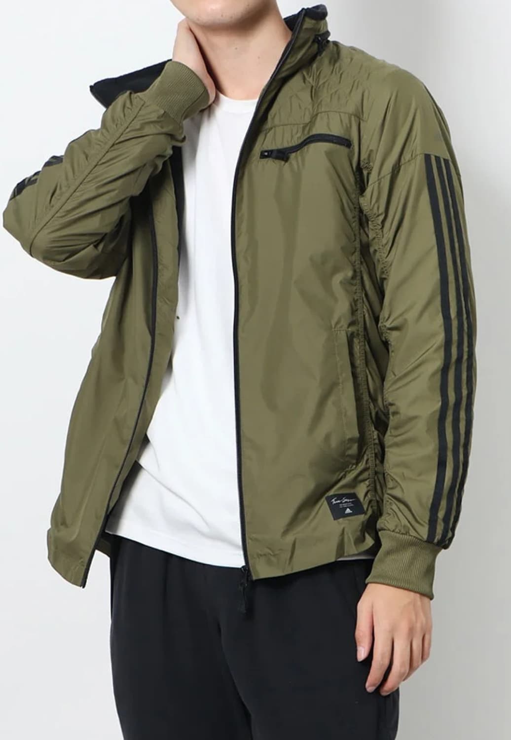 아디다스 올리브색 바람막이 점퍼 L 상품이미지1