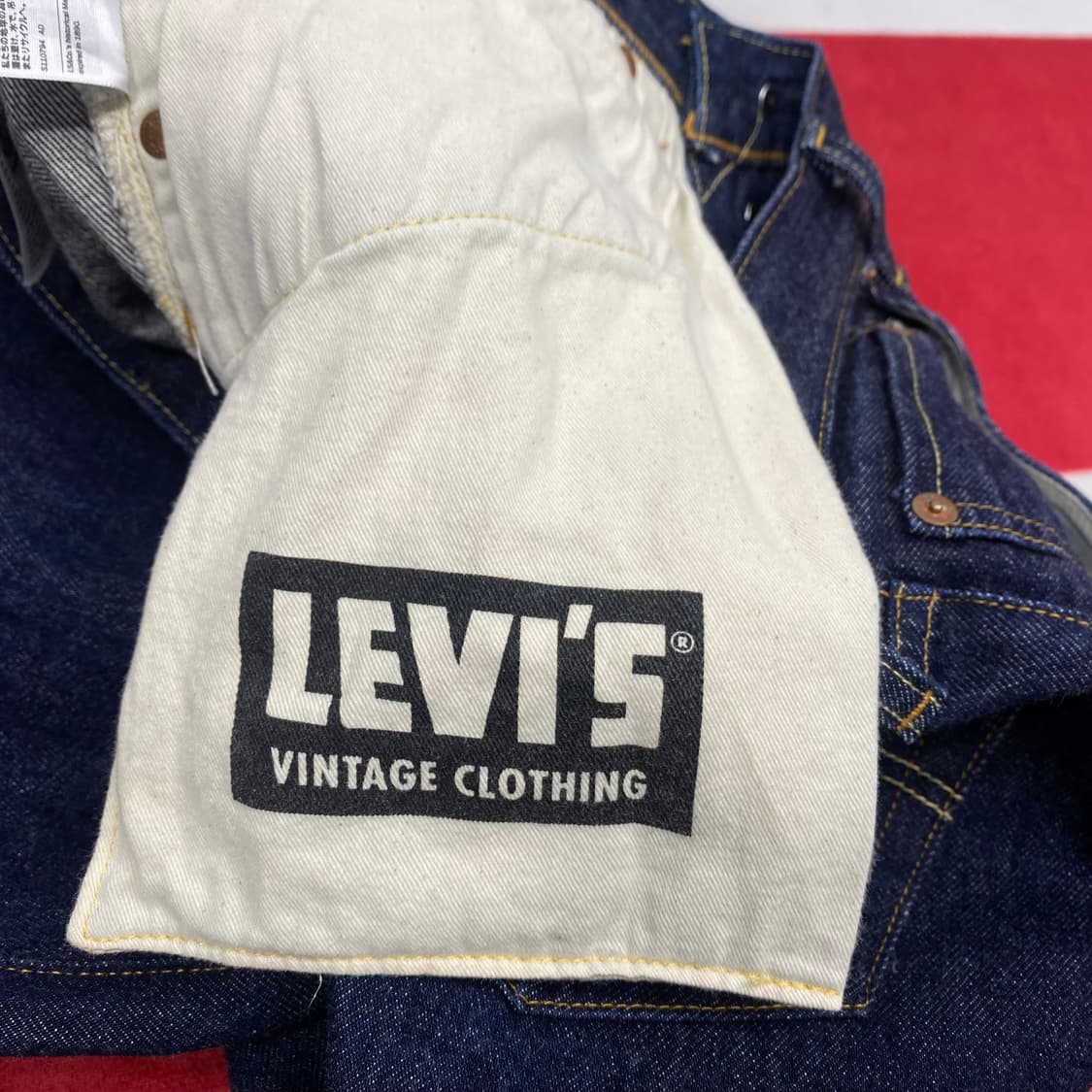 리바이스 LVC 1955 501XX 셀비지 데님팬츠 32 상품이미지5