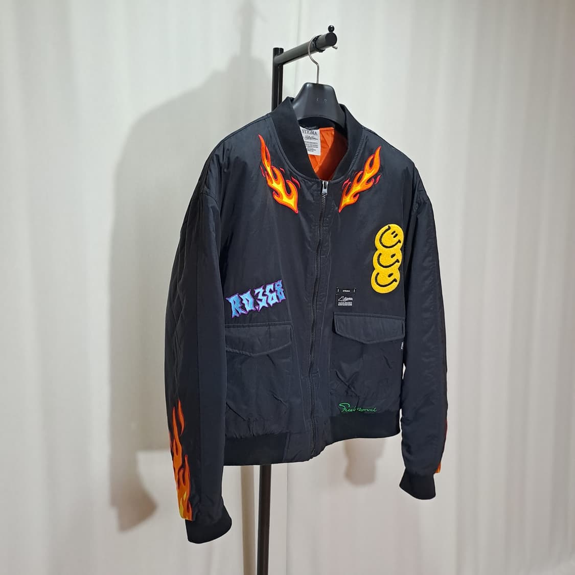 (택포) 스티그마 오버핏 자수 마원자켓 L B604 상품이미지2