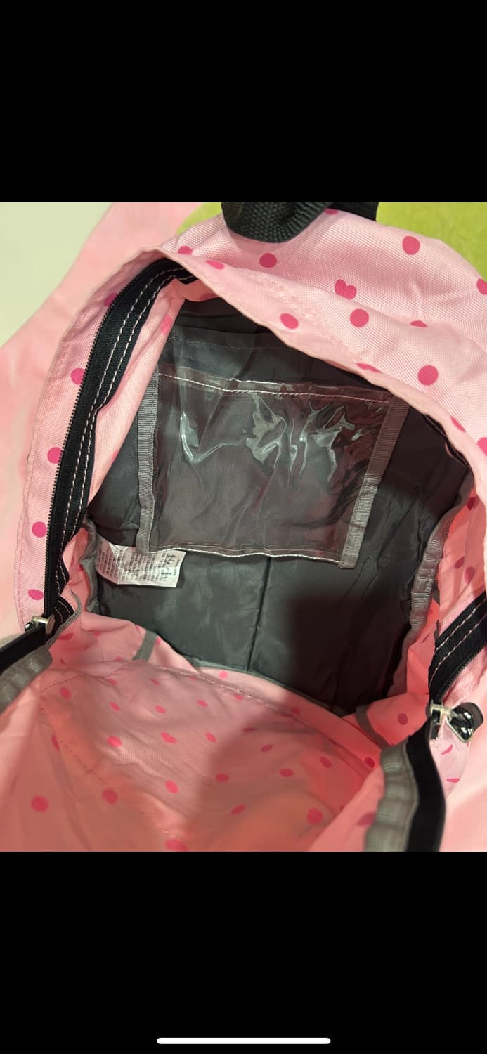 일본수입빈티지 핑크 히메갸루 백팩 상품이미지3