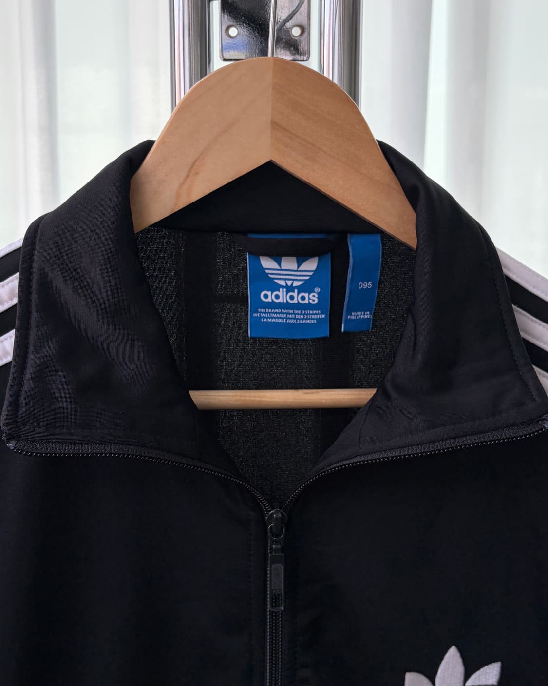 [M-L]아디다스 구형 파이어버드 블랙 트랙탑 져지 상품이미지6