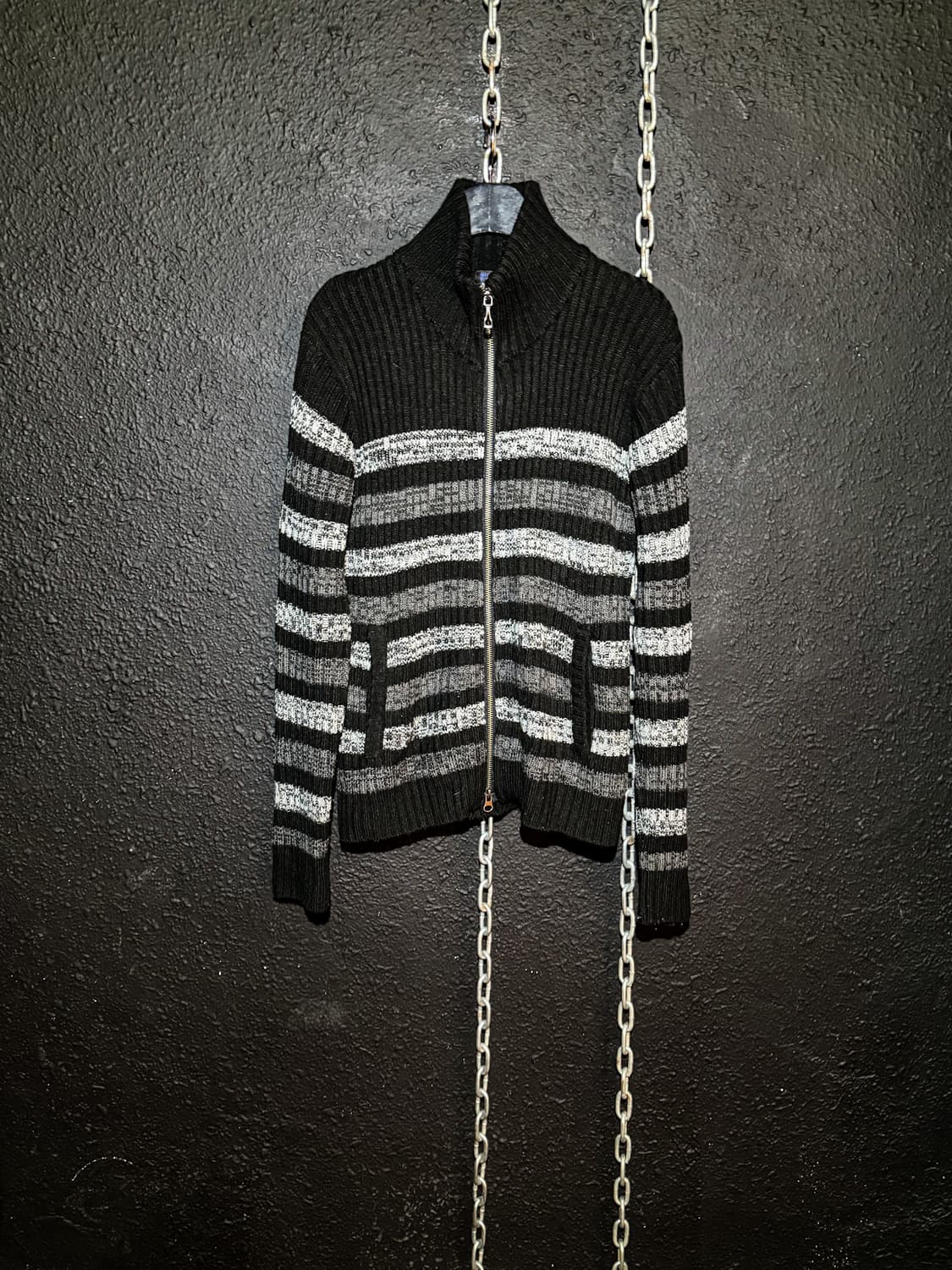Nicole Club for Men – Stripe Ribbed Knit 상품이미지1