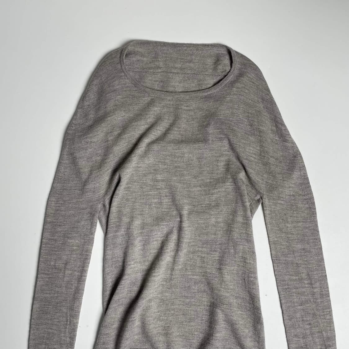 Y's 서클 패턴 울 100 니트 상품이미지3