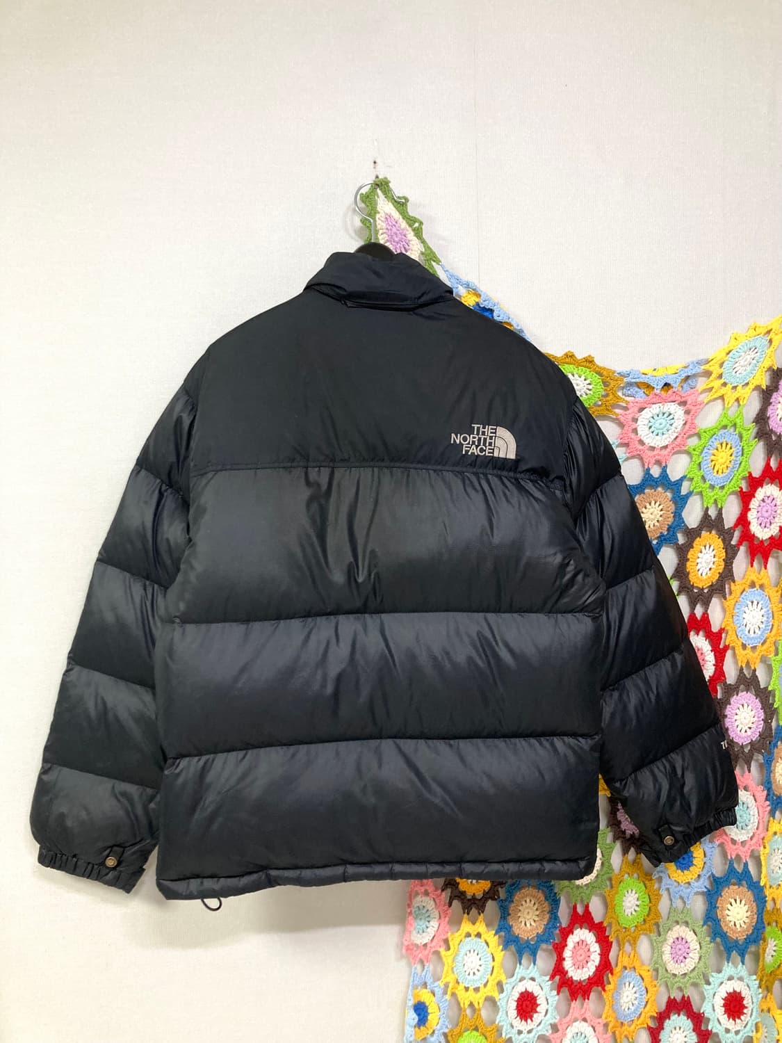 노스페이스 눕시 700필 구스다운 숏패딩 _ 블랙 90 상품이미지4