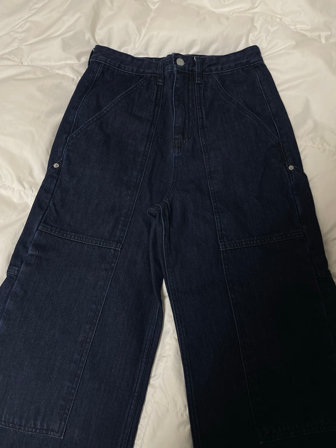 [COSMOSS] 데님 카펜터 팬츠 M 상품이미지3