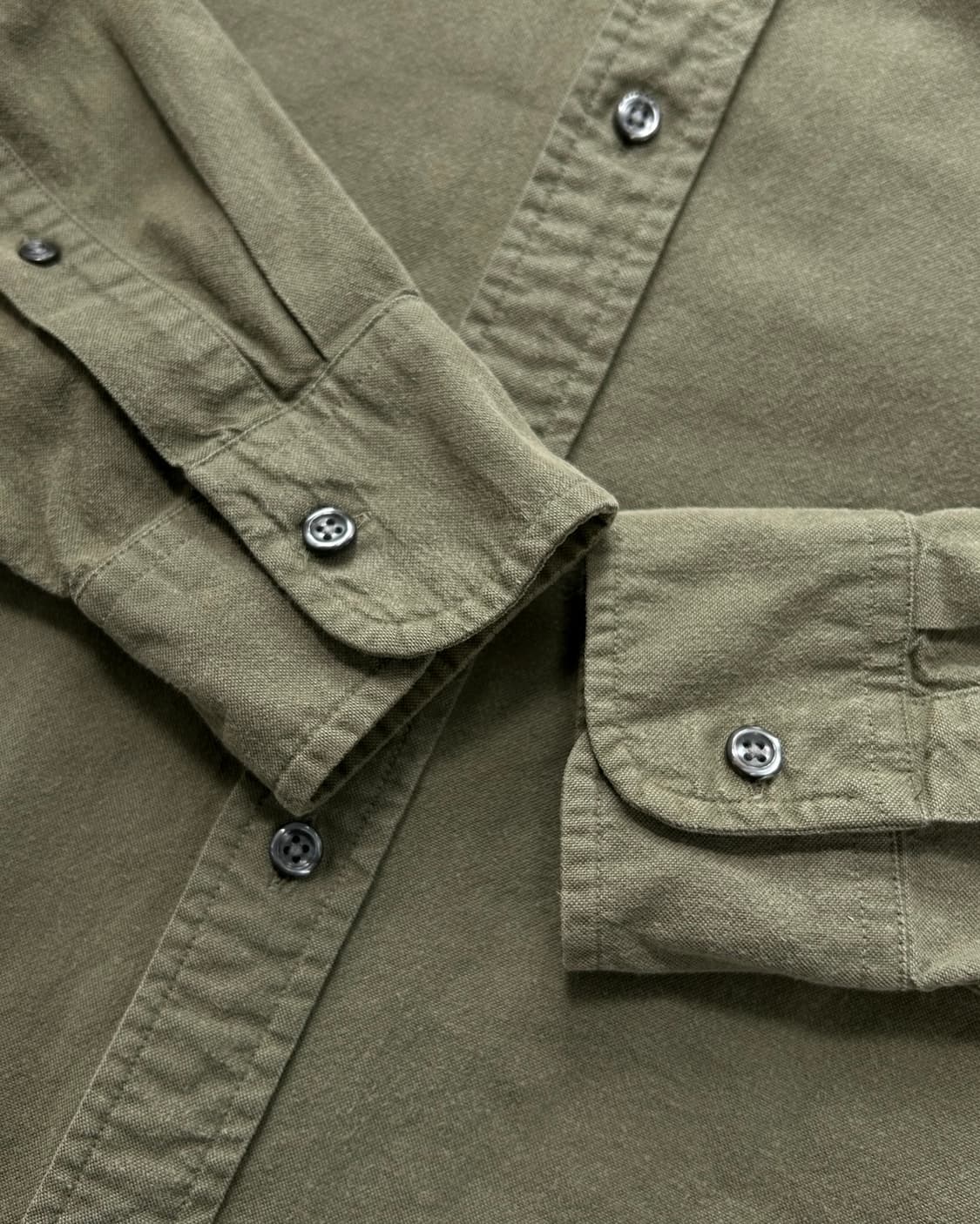 아베크롬비 로고 카키 셔츠 상품이미지5