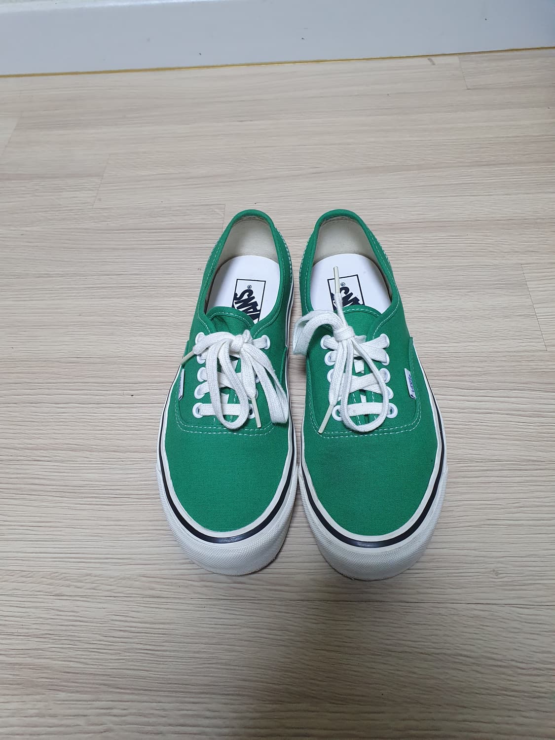 반스 어센틱 그린 스니커즈 260 상품이미지3