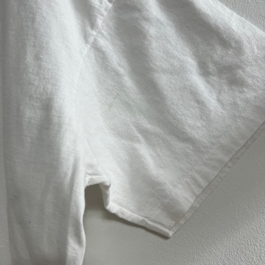 빈티지 90s 미셸 제르망 Sexual 화이트 반팔 티셔츠 상품이미지3