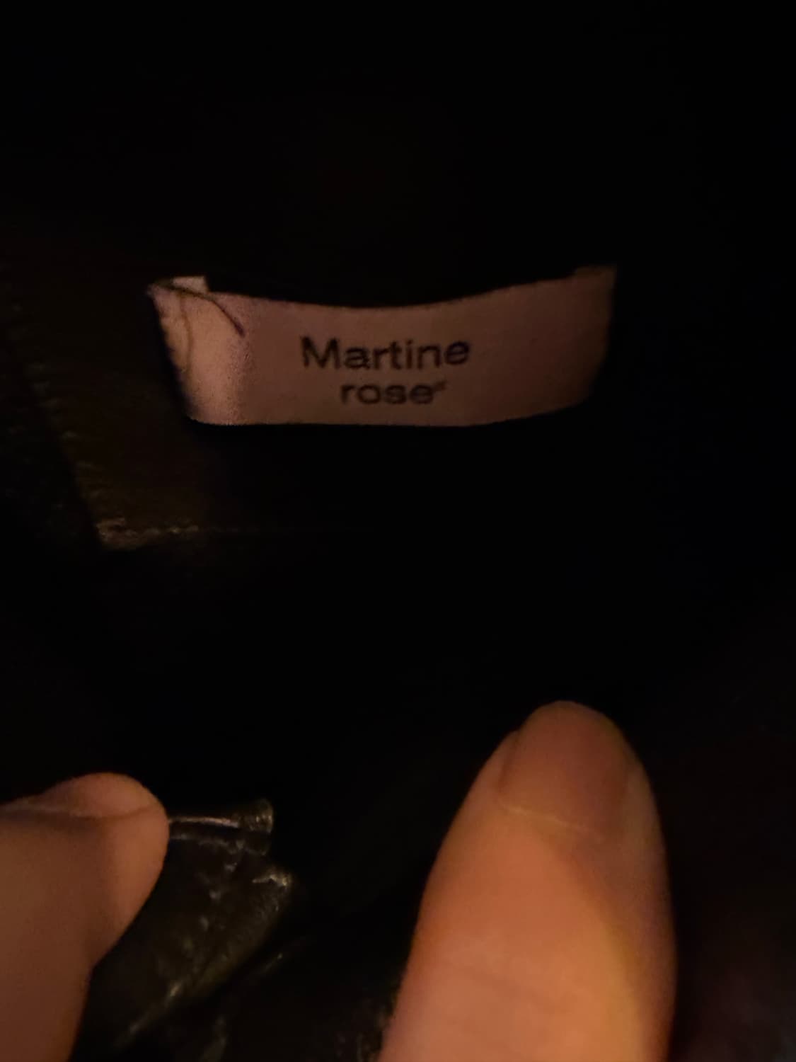 마틴로즈 슈헝큰 봄버 가죽자켓 쇼피스 M 상품이미지6