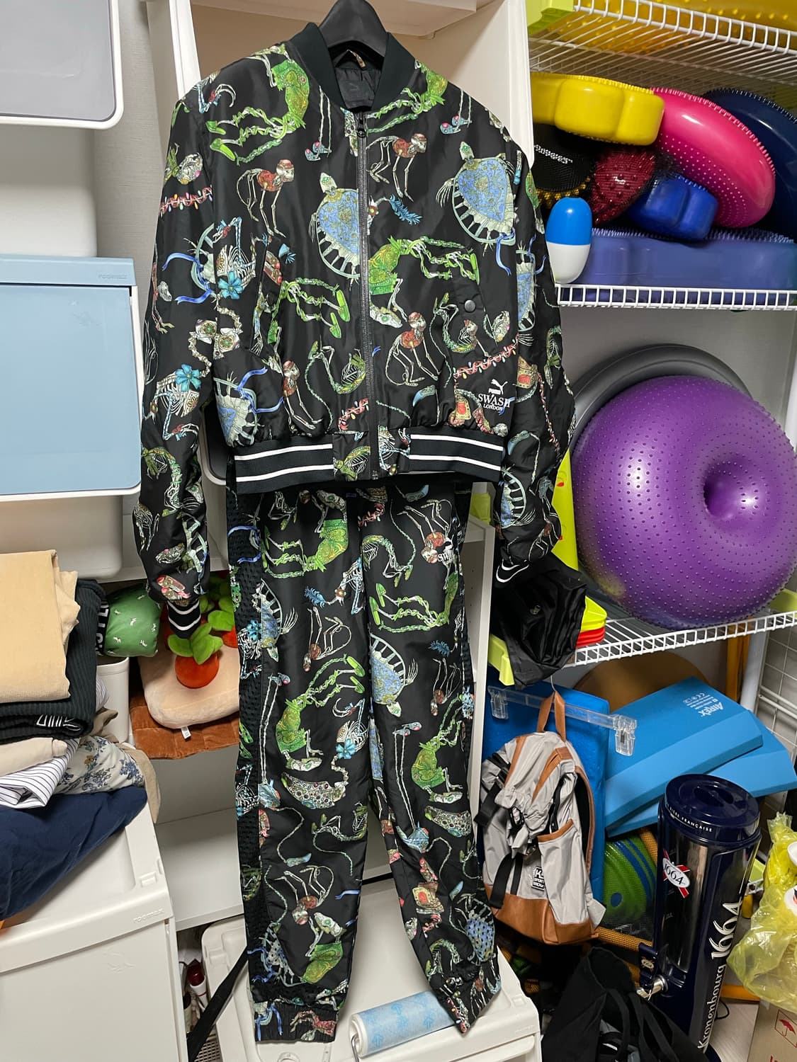 푸마 스와시런던 콜라보 리미티드 트레이닝 세트 XS 상품이미지7